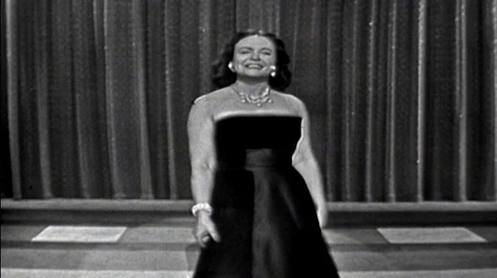 Nell Rankin "Pace, pace, mio Dio" on The Ed Sulliv...