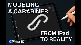 How to Model a Carabiner with Sweep Tool in Shapr3D screenshot 1