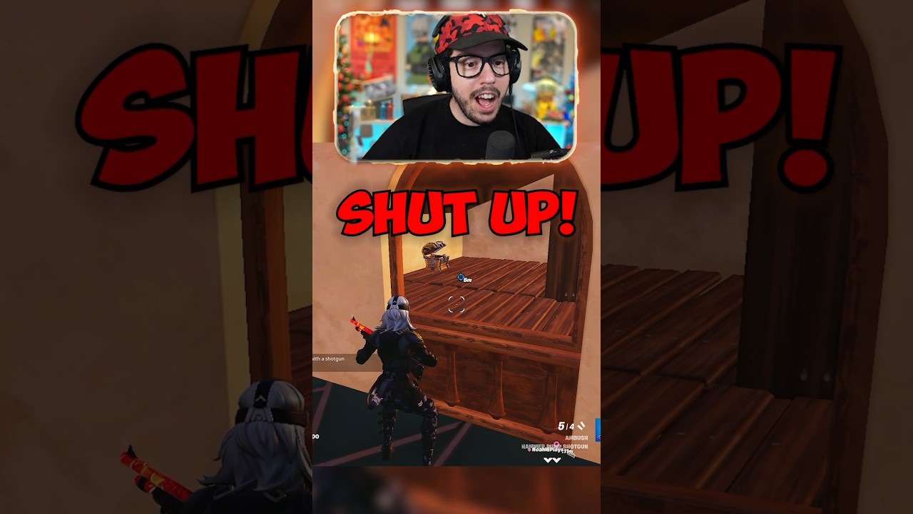 Fortnite, but we can’t talk