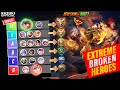 Only tier list you need for current patch  meta heroes  all heroes tier list by kazuki official