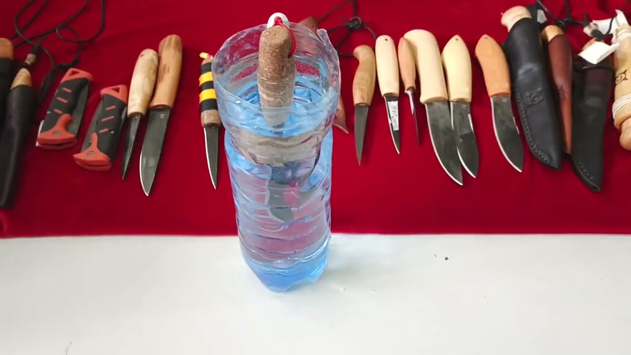 Отчёт. Непотопляемый нож . И как я ниндзю в тайге встретил))