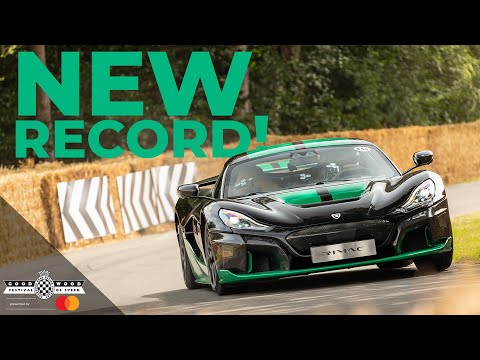 Rimac Nevera sets new Goodwood Hillclimb record