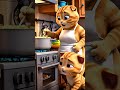Mama Cat’s Cozy Cooking Day 🐱❤️ | Ginger Kitten Short Story