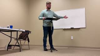 Preaching Practicum Video Sermon 3