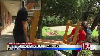 'The risks are too high': UNC-CH faculty sign petition to move classes online