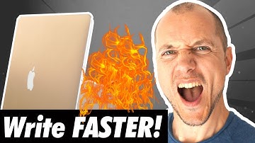 Write Blog Posts FASTER (4 Great Tips)