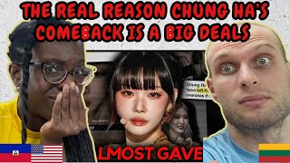 REACTION TO The Real Reason Chungha’s Comeback Is a Big Deal | FIRST TIME HEARING Profile