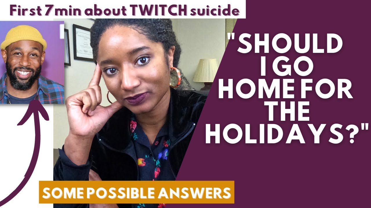 Why Suicide Becomes The Answer For Some | Family Trauma & Holiday ...