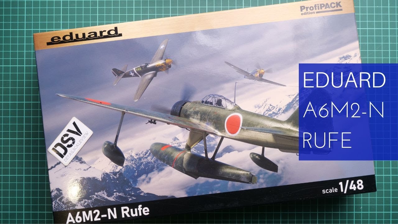Eduard 1/48 A6M2-N Rufe Profipack (82219) Review - YouTube