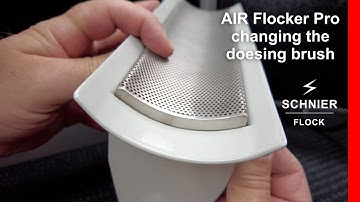 AIR Flocker Pro - changing + adjusting  dosing sieve