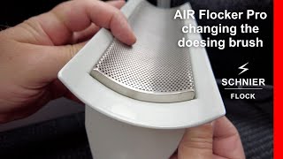 Famous AIR Flocker Pro - changing + adjusting  dosing sieve Wealth