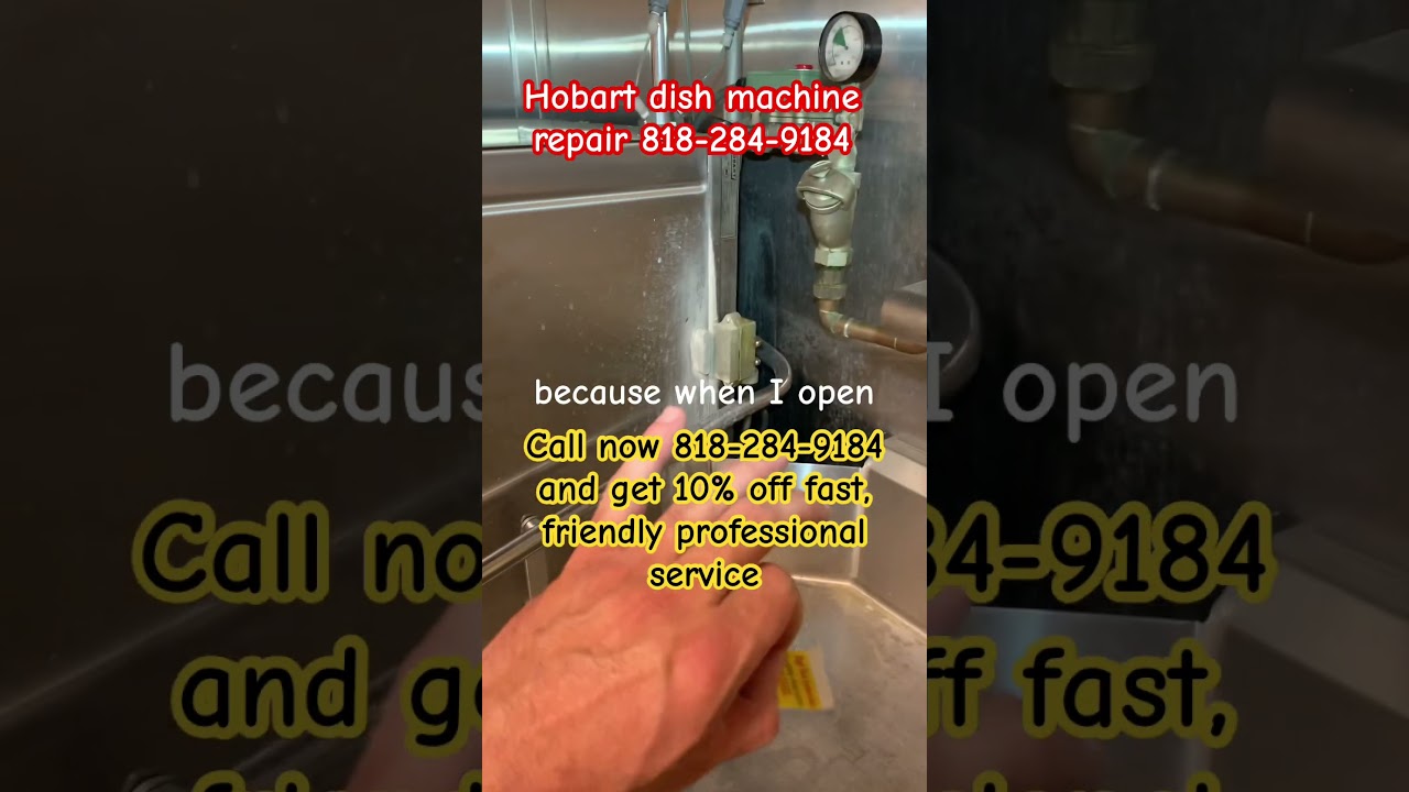 #Hobartdishwasherrepair