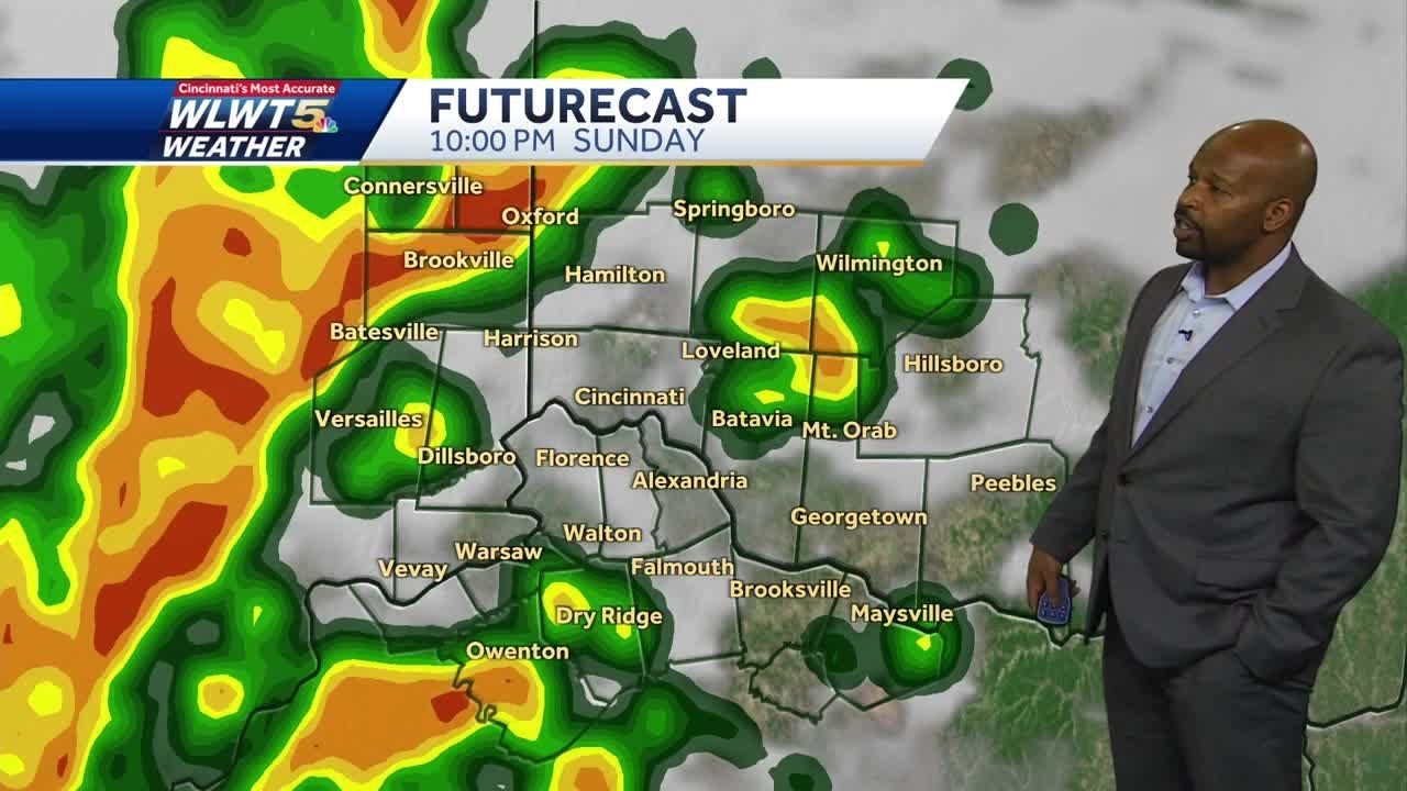 Tracking chance for severe storms Sunday - YouTube