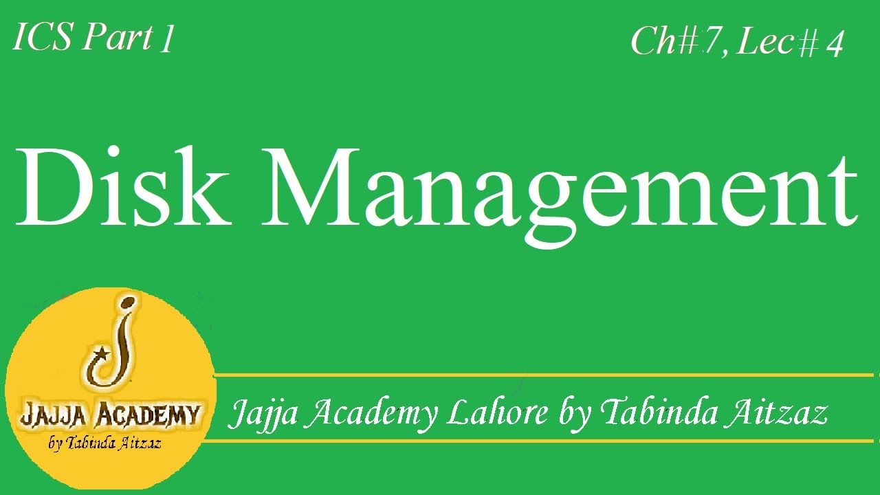 Disk Management in Operating System| Disk Partitioning Explained - YouTube