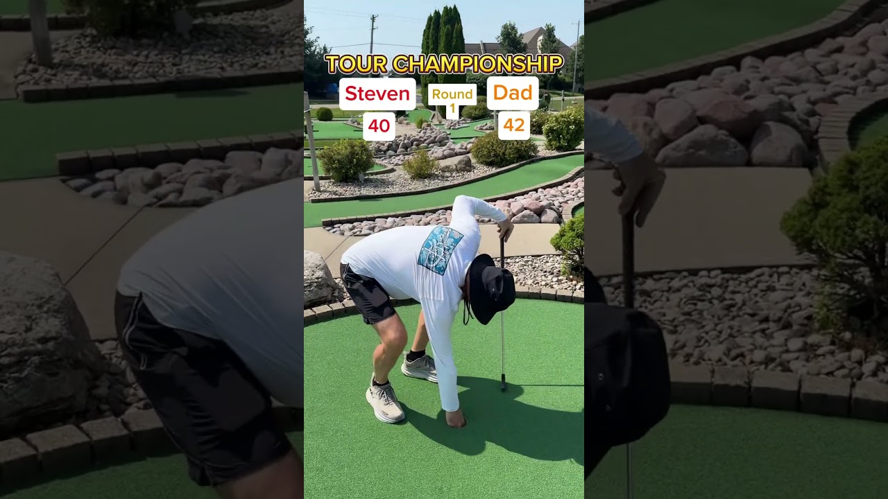 Steven vs Dad ROUND 1 (Holes 17-18) - 2025 TOUR CHAMPIONSHIP 