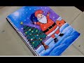 Santa Claus Drawing/Christmas Santa Drawing easy/How to draw Santa Easy/Christmas art Art with samee