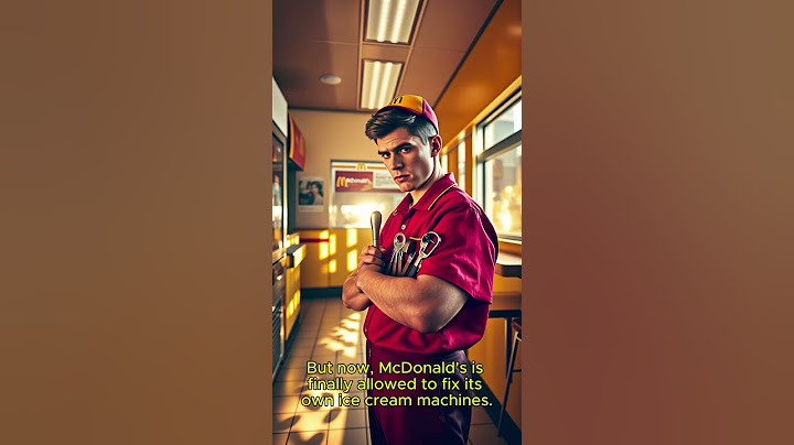 McDonald's Can Finally Fix Its Own Ice Cream Machines! 🍦 #mcflurry  #amazingfacts  #facts