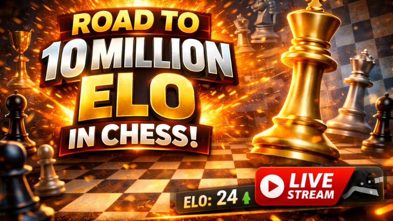 Road to 10 Million elo In Chess LIVE
