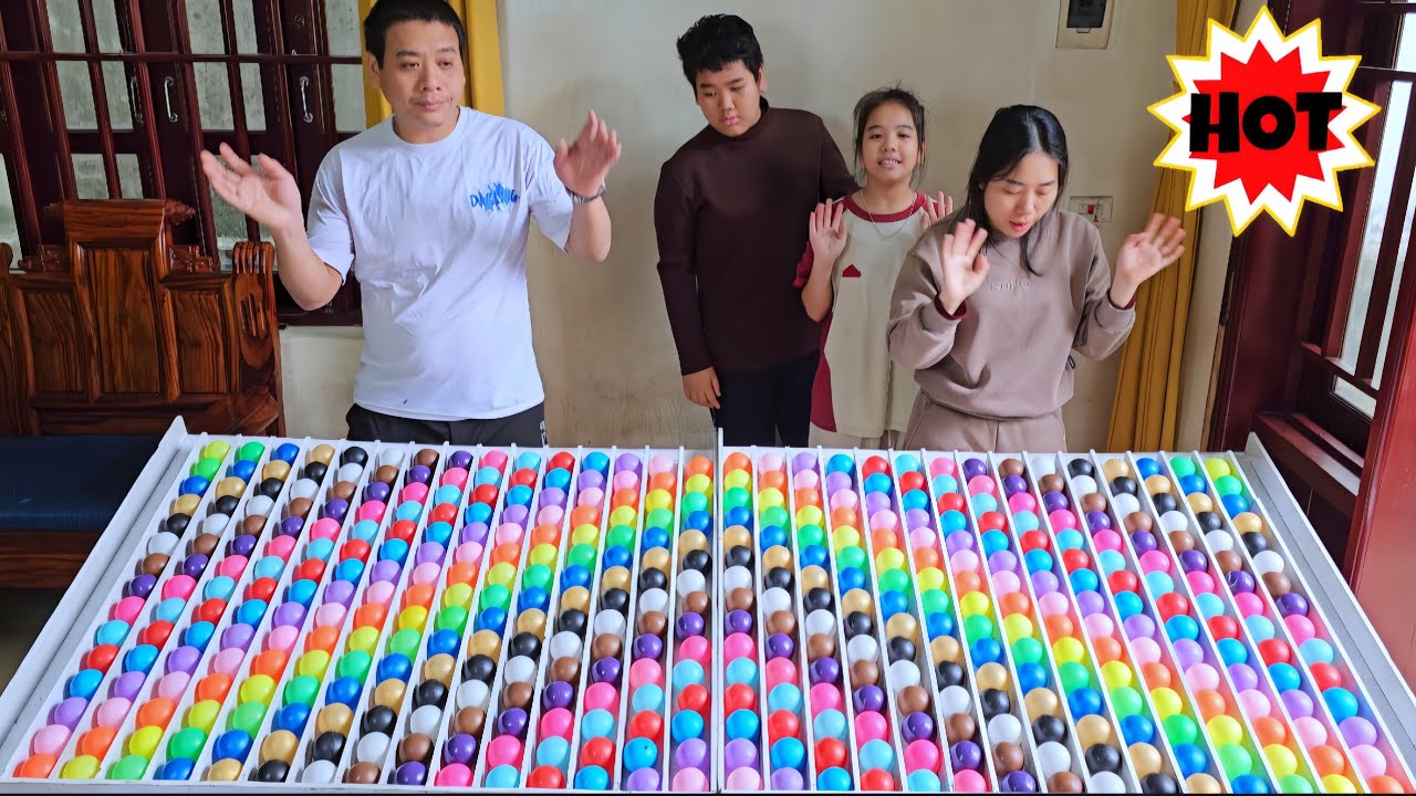 🌈⭐💥 Color Ball Sorting Puzzle Game: A Family Bonding Brain Game ⭐ level 17