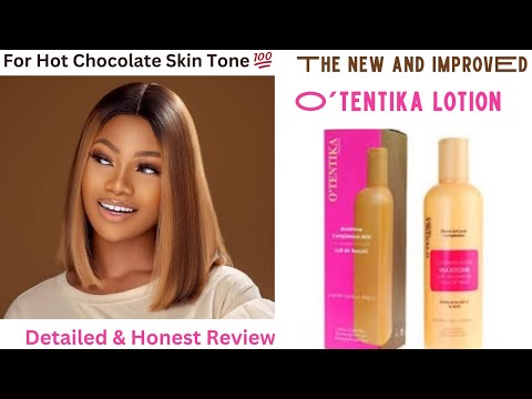 Review: O'tentika maxitone complexion body milk//Best Lotion for a Chocolate Skin