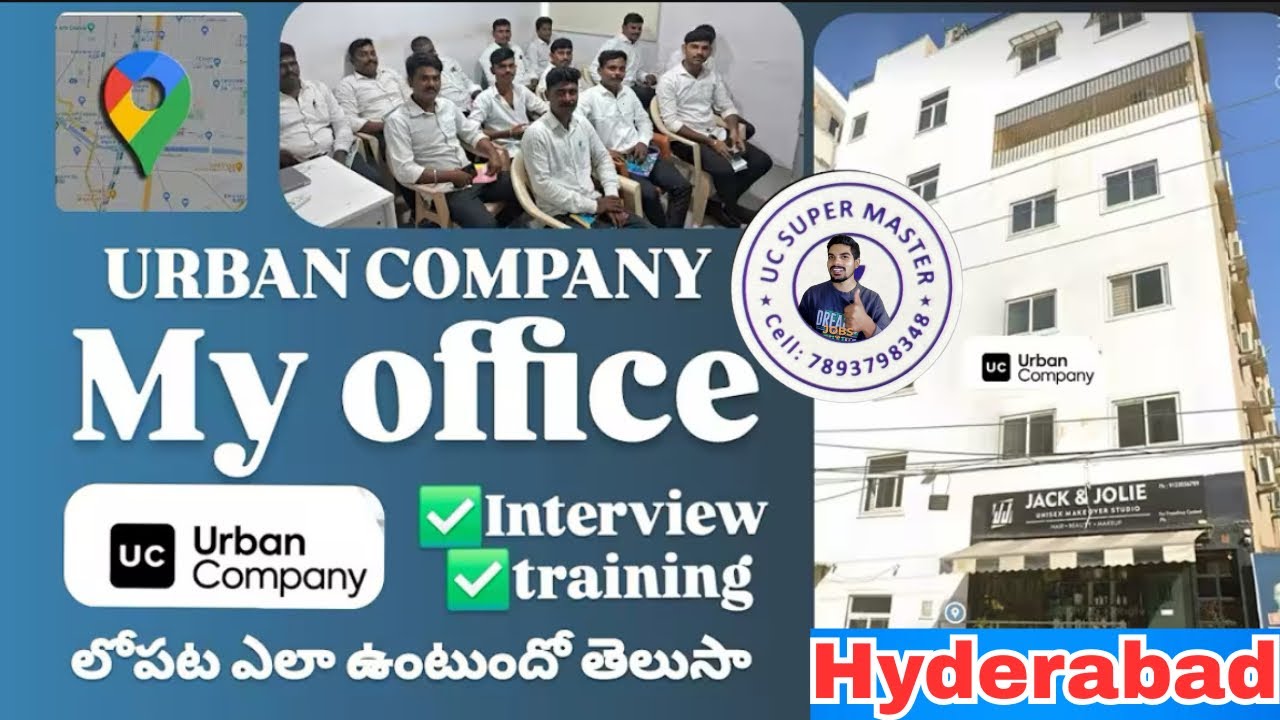 Urban Company Hyderabad Office Visit | Interview &amp; Training పూర్తి ...