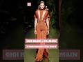 Gigi Hadid is stunning at the Balmain SS 2017 show #gigihadid #kendalljenner #model #viral #shorts
