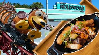 Hollywood Studios Food, Rides, & Shows Vlog 🍽️ Slinky Dog 80 MIN Wait + First Time at Docking Bay 7!