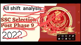 Ssc Selection Post Phase 9 Analysis 2022