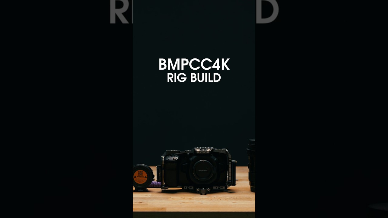 Black Magic Pocket Cinema Camera 4k Rig Build