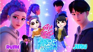 😈🎵 My Talking Angela'm 2😻 || K - POP DEMON HUNTERS || Jinu vs Rumi || new Update || Cosplay💋😘