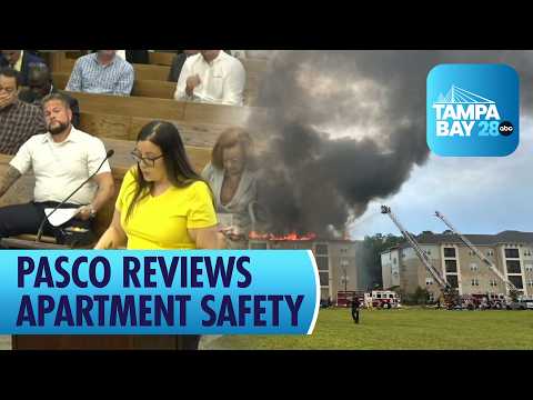Pasco Commissioners Review Apartment Codes After Wesley Chapel Fire