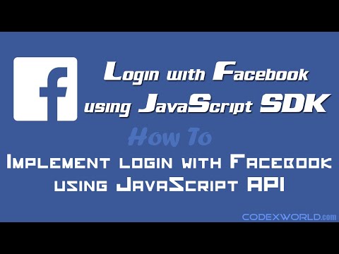 Login with Facebook using JavaScript SDK