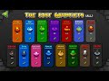 ALL GAUNTLETS LEVEL | GEOMETRY DASH 75 Levels All Coin / 15 Lost of Gauntlets