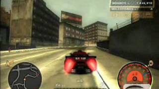 NFSMW Lvl 5 Police pursuit part 2