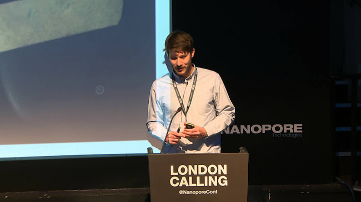 Josh Quick | Nanopore Sequencing of Ebola Viruses Under Outbreak Conditions