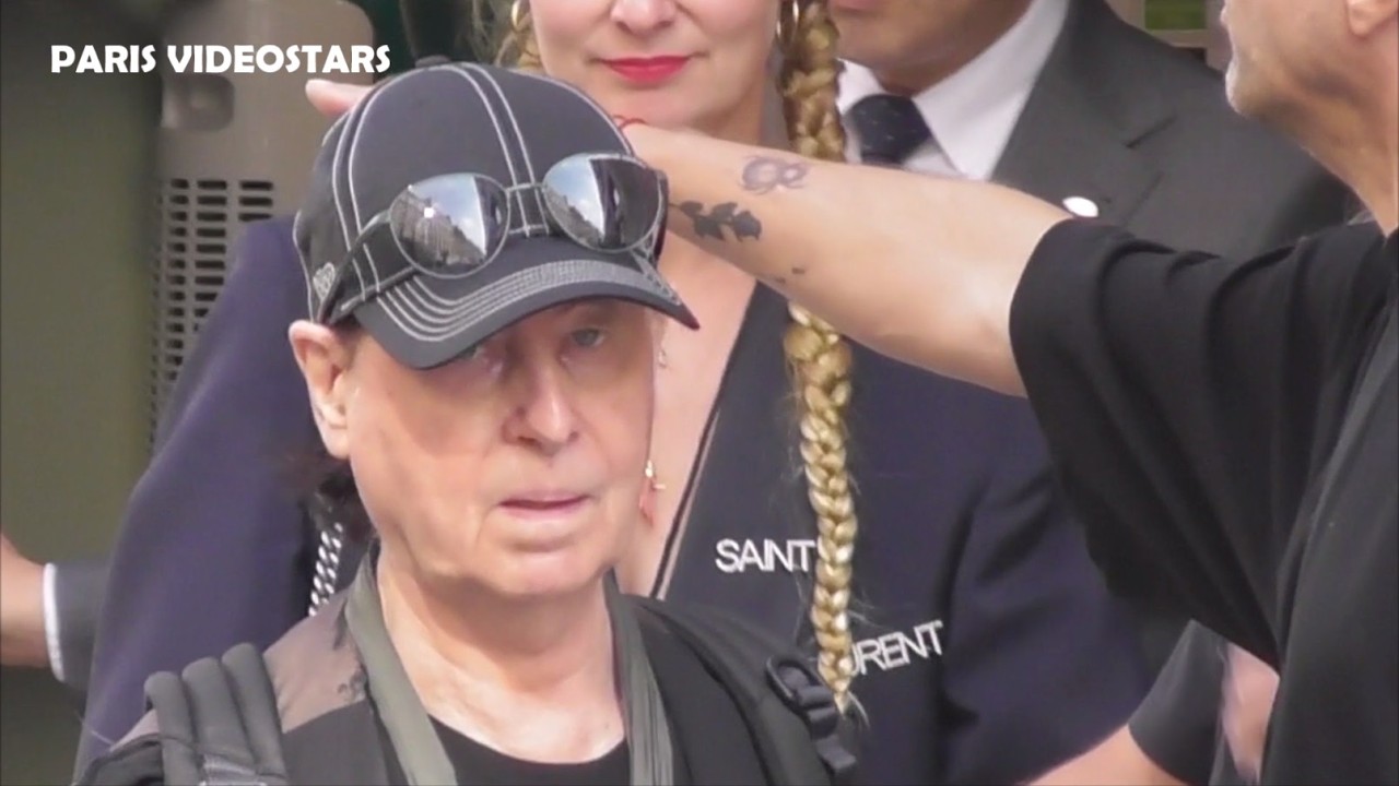SCORPIONS lead singer Klaus Meine @ Paris 17 july 2026 on his way to concert hall during his tour