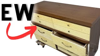 TRASHED & FILTHY: Unbelievable Before & After Laminate Furniture Makeover