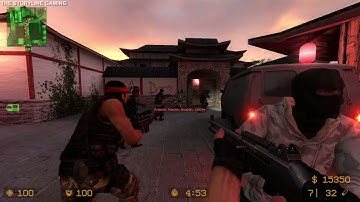 Counter Strike : Source - Asia - Gameplay "Terrorist Forces" (with bots) No Commentary