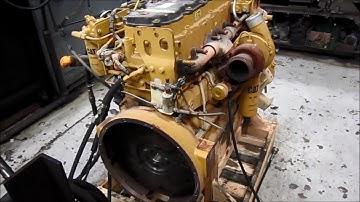 2008 Cat C7 Acert Engine Running