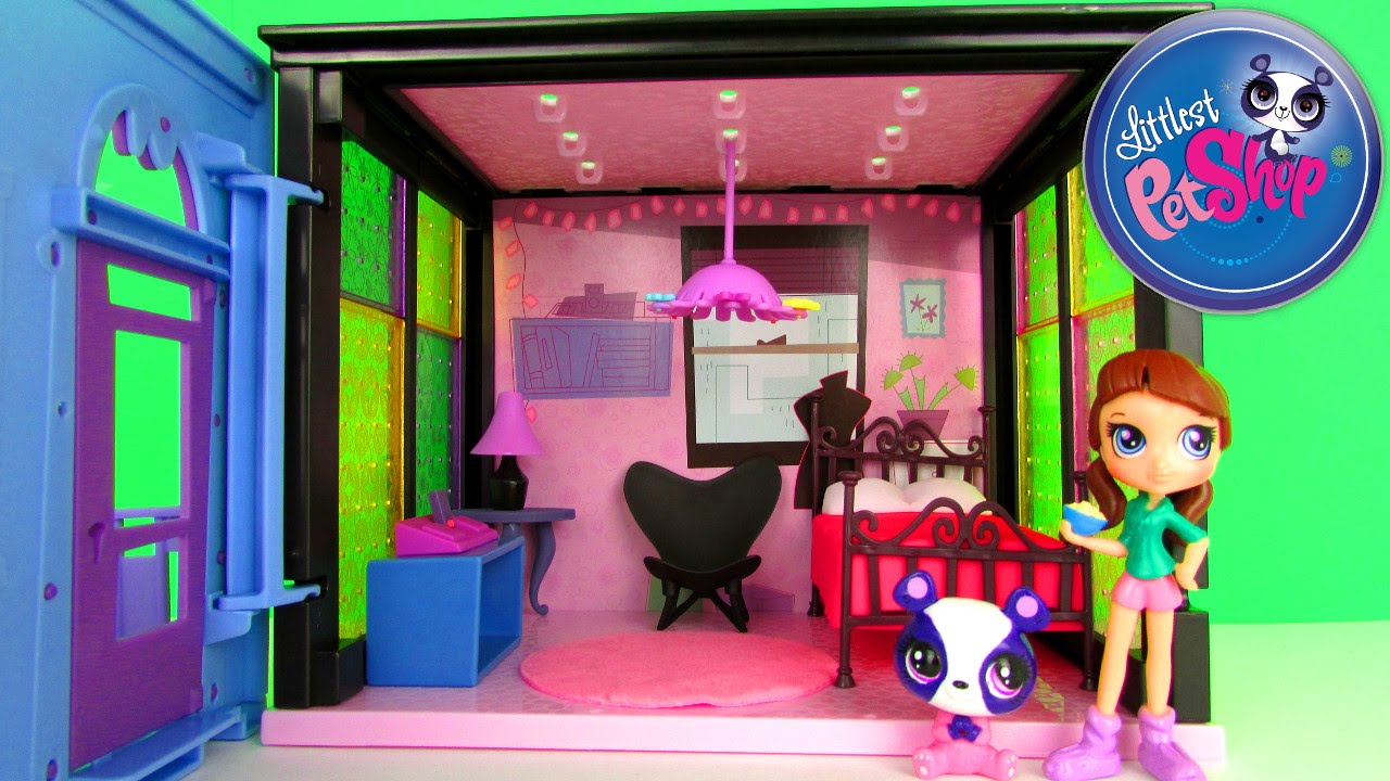 littlest pet shop blythe bedroom style set