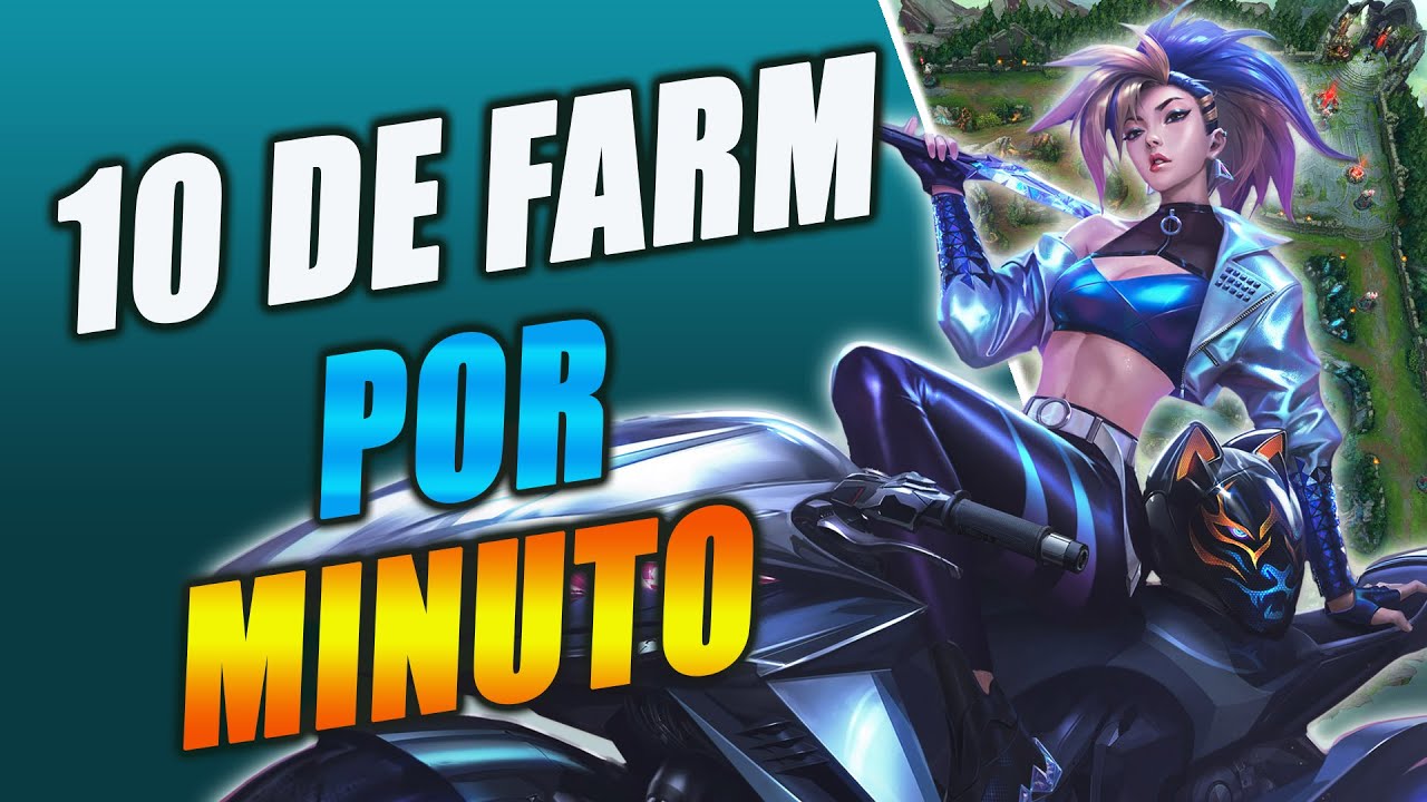 10 de FARM por MINUTO - AKALI - League of Legends