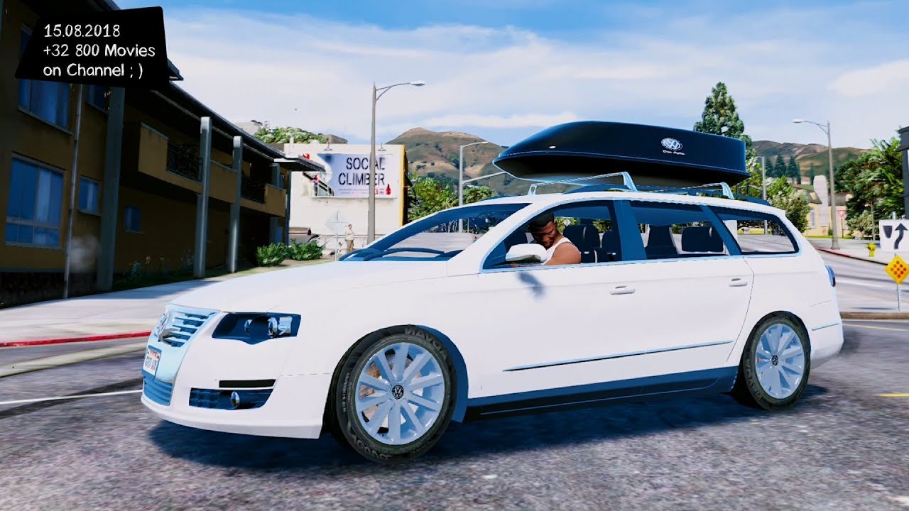 volkswagen passat b6 Variant 1.0 Grand Theft Auto V GTA V 🚗 I go to 40K SUBS ;) _REVIEW