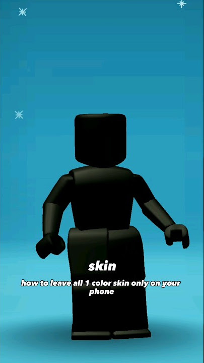 Tutorial - como mudar a cor da pele da skin #Roblox (ATUALIZADO