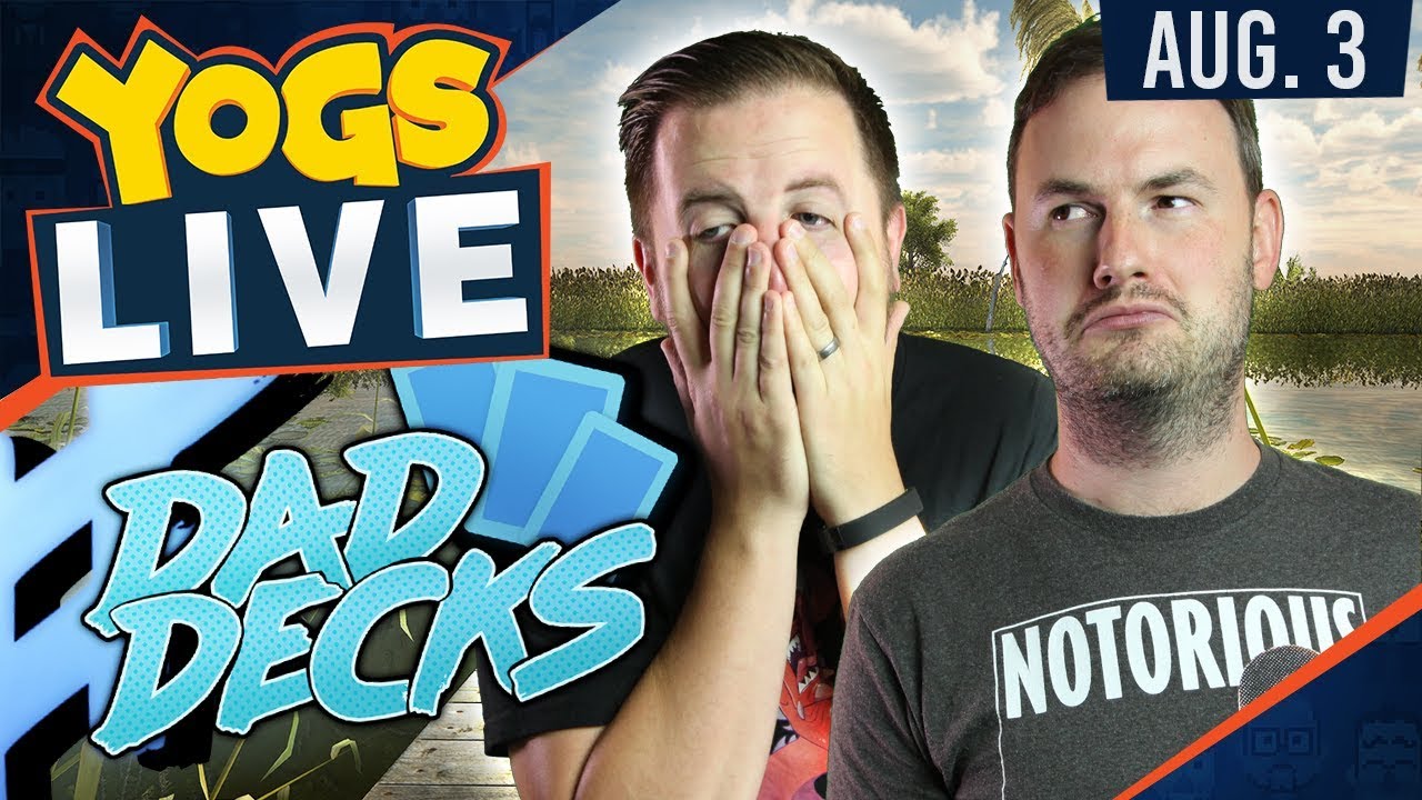 TWO DADS GO FISHING - #DadDecks w/ Sips & Turps - 3rd August 2017 gaming logo