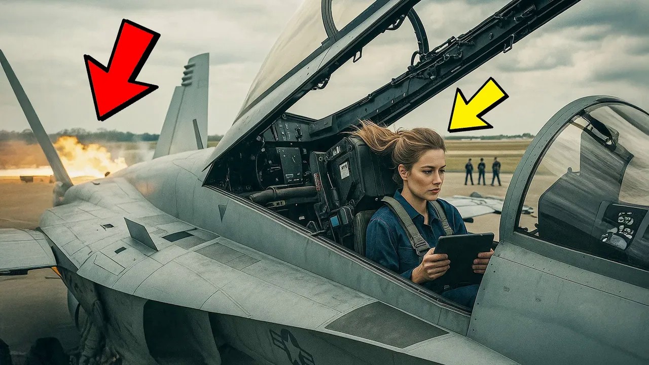 Sie nannten sie „nur eine Zivilistin“ – bis sie das Jet mit einem brennenden Motor landete