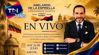 #EnVivo | Alocución del presidente electo Abelardo de la Espriella