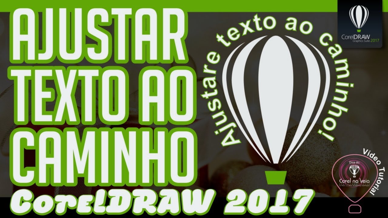 CorelDRAW 2017 Texto ao Caminho Tutorial Segredos - Corel na Veia