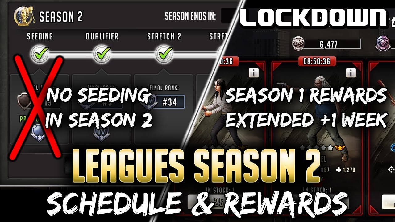 TWD RTS: Leagues Season 2, Schedule & Rewards - The Walking Dead: Road to Survival