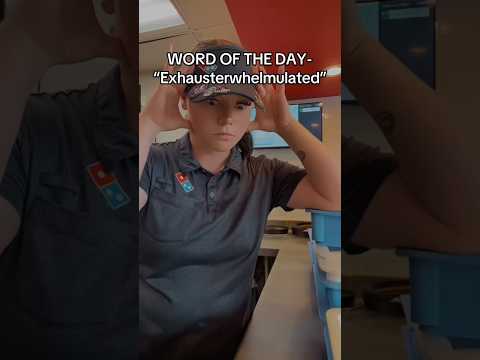 ✨🍕Exhausted, Overwhelmed & Overstimulated🍕✨#explorepage #relatemuch #tiktok #work