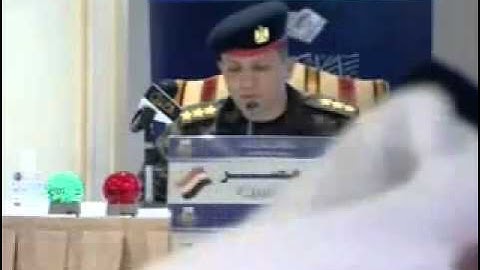 تلاوة رائعه لنقيب بالجيش المصرى (ففروا الى الله